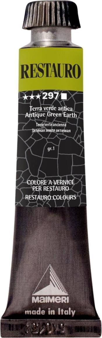 Maimeri Varnish Restauro Reštauračná farba Antique Green Earth 297 20 ml 1 ks