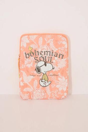 Obal na notebook women'secret SNOOPY oranžová farba, 4849273