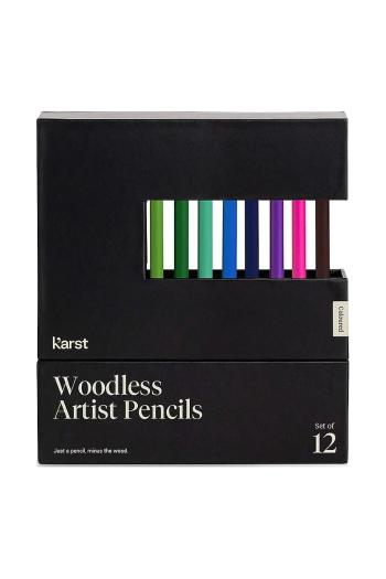 Sada farbičiek v puzdre Karst Artist-Pencils 12-pak viac farieb