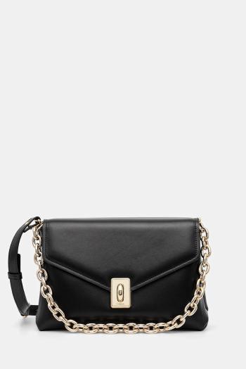 Kožená kabelka Furla čierna farba, WB01448 BX3227 O6000
