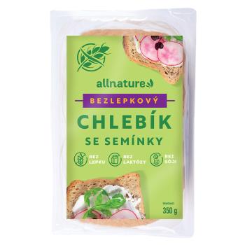 ALLNATURE Bezlepkový chlebík so semienkami 350 g