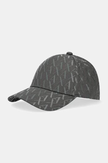 Bavlnená šiltovka Armani Exchange zelená farba, 954229 CC813