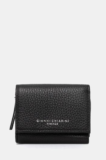 Kožená peňaženka Gianni Chiarini čierna farba, PF.W5065.GRN