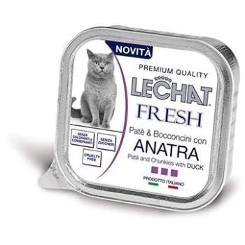 Monge Lechat Fresh Paté a kúsky kačica 100 g (8009470008624)