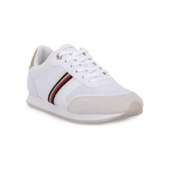 Tommy Hilfiger  YBS ESSENTIAL RUNNER  Módne tenisky Biela