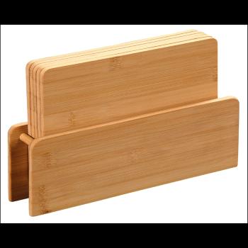 Kesper 58376 Sada 5 doštičiek v stojane, 24,5 x 15,5 x 0,9 cm