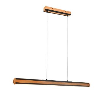LED závesné osvetlenie Trio Deacon prírodná 326610232