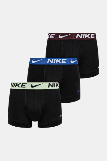 Boxerky Nike 3-pak pánske, čierna farba, 0000KE1156