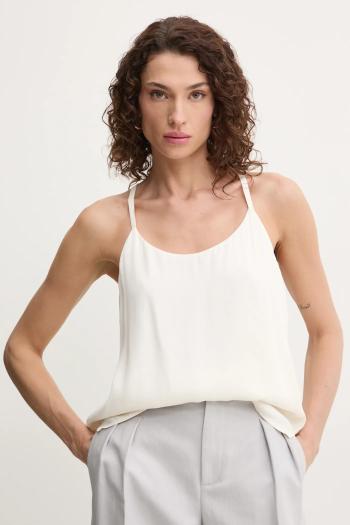 Top Twinset dámska, béžová farba, jednofarebná, 251TP2650