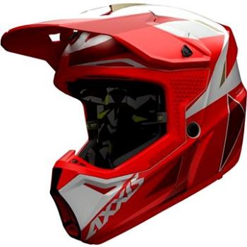 Axxis Wolf Bandit b5 Matt Red, motokrosová helma (MOTO32155nad)