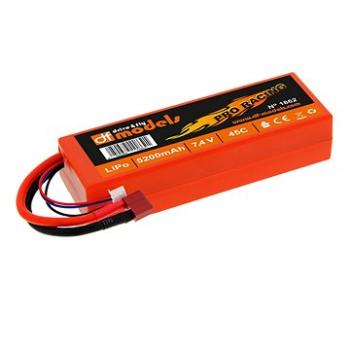 DF Models LiPo Aku 7,4 V/5200 mAh 45C Pro Racing T-Plug (4250684118621)