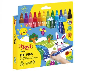 JOVI - Hrubé fixky MAXI 12 ks