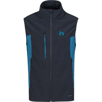 Hannah CARSTEN VEST Pánská softshellová vesta, černá, velikost XXXL