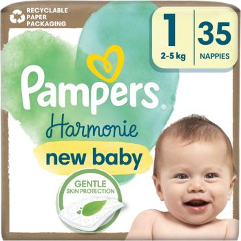 Pampers Harmonie Size 1 jednorazové plienky 2-5 kg 35 ks