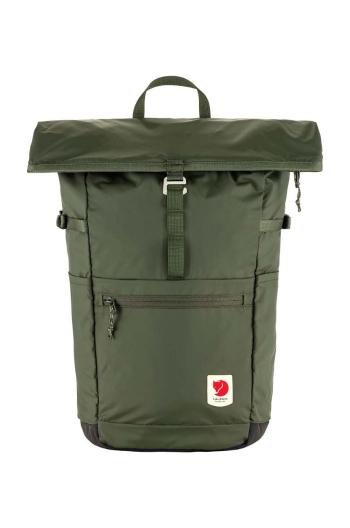 Ruksak Fjallraven High Coast Foldsack 24L zelená farba, veľký, jednofarebný, F23222.623