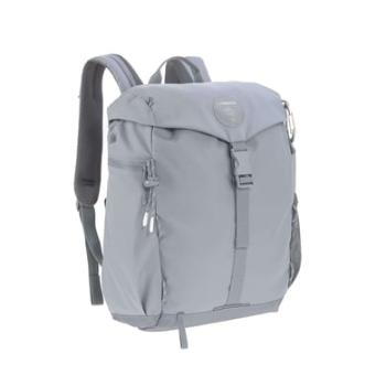 LÄSSIG Outdoor Backpack přebalovací batoh šedý