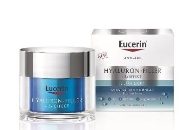 Eucerin HYALURON-FILLER + 3x EFFECT Hydratačný Booster nočný 50ml