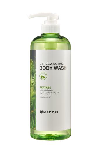 Mizon Sprchový gél na podráždenú a problematickú pokožku Teatree My Relaxing Time (Body Wash) 800 ml