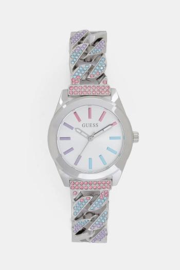 Hodinky Guess dámske, strieborná farba, GW0546L4