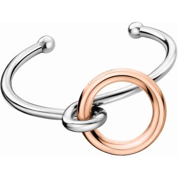 Calvin Klein Elegantný bicolor náramok Clink KJ9PPF2001 5,4 x 4,3 cm - XS