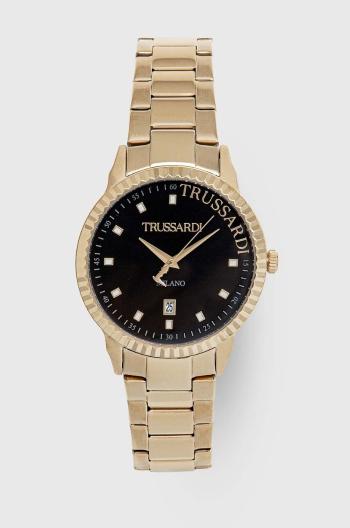 Hodinky Trussardi pánske, zlatá farba, R2453141005
