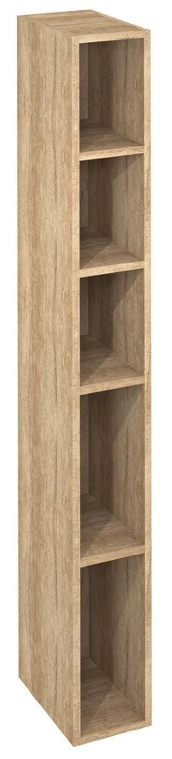 SAPHO - ESPACE otvorená policová skrinka 20x172x32cm, dub Alabama ESC100-2222