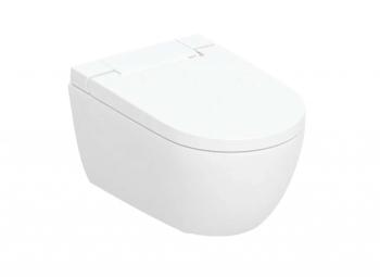 GEBERIT - AquaClean Elektronický bidet AquaClean Alba s keramikou, Rimfree, SoftClose, KeraTect, biela 146.350.01.1