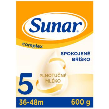 Sunar 5 Complex 600 g,SUNAR Complex 5 Mlieko dojčenské 600 g