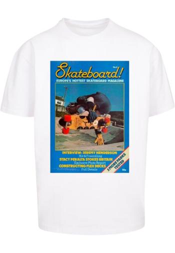 Mr. Tee The Skateboard Magazine Cover No 8 Oversize Tee white - XS