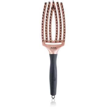 Olivia Garden Fingerbrush Trinity plochá kefa Rose Gold 1 ks