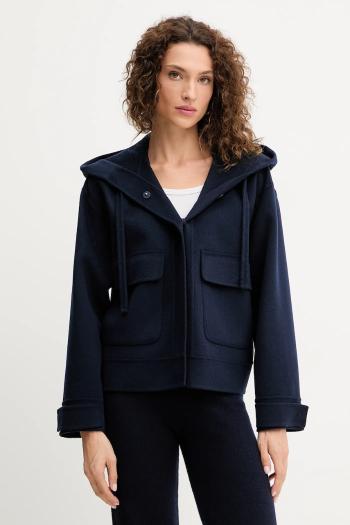 Kabát Weekend Max Mara GARY tmavomodrá farba, 2525086041600