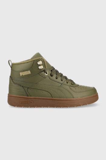 Tenisky Puma  Rebound Rugged zelená farba,387592
