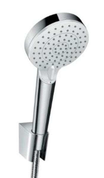 Sprchová hlavica s hadicou Hansgrohe Crometta biela/chróm 26692400