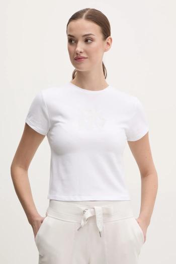 Tričko Dkny dámske, biela farba, DP5T1112