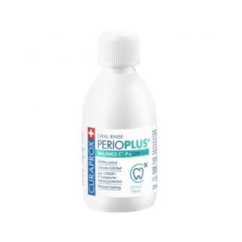 Curaprox Perio Plus+ BALANCE CHX 0,05% ústna voda s chlórhexidínu citroxom a sodium fluoridom 200 ml