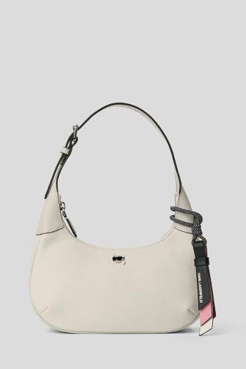 Kabelka Karl Lagerfeld biela farba, A3W30107