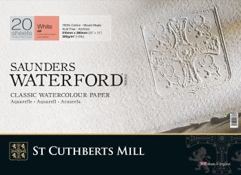 St Cuthberts Mill Saunders Waterford HP+ Skicár 51 x 36 cm 300 g White