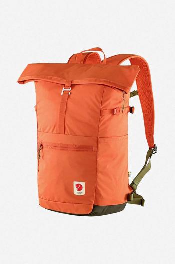 Ruksak Fjallraven HIGH COAST Foldsack 24 F23222 333 oranžová farba, veľký, jednofarebný