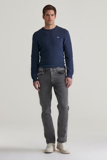 DŽÍNY GANT REGULAR BLACK WASH JEANS BLACK