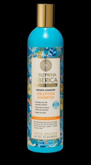 NATURA SIBERICA Rakytníkový šampón pre normálne a suché vlasy intenzívna hydratácia 400 ml
