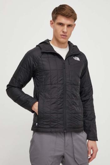 Športová bunda The North Face Circaloft Hoodie čierna farba, NF0A88EXJK31