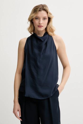 Top Armani Exchange tmavomodrá farba, jednofarebný, XW000426 AF12747