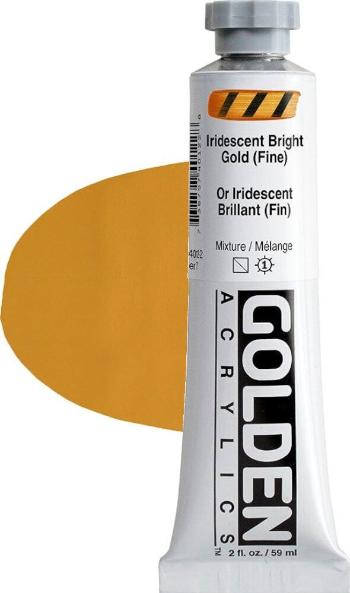 Golden Artist Colors Heavy Body Akrylová farba Iridescent Bright Gold (Fin) 59 ml 1 ks