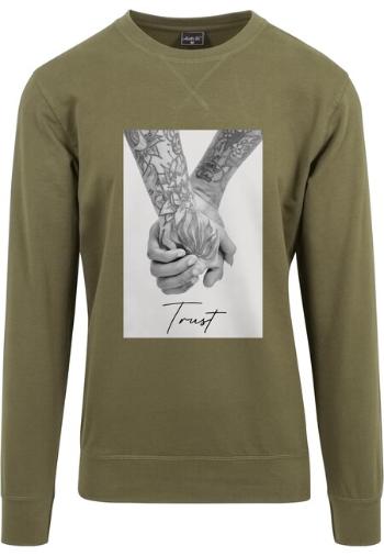 Mr. Tee Trust 2.0 Crewneck olive - M