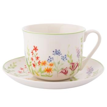 Altom Porcelánová jumbo šálka s podšálkou Nature Awakening 450 ml