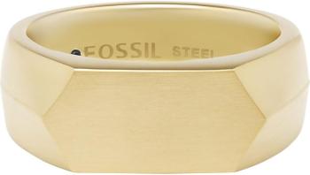 Fossil Masivní pánský pozlacený prsten JF04559710 62 mm