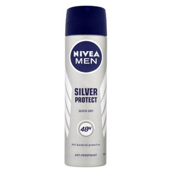 NIVEA Silver Protect Quick Dry Antiperspirant v spreji pre mužov 150 ml