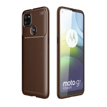 BEETLE TPU Obal Motorola Moto G9 Power hnedý