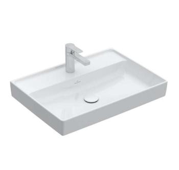 VILLEROY & BOCH - Collaro Umývadlo 65x47 cm, bez prepadu, otvor na batériu, alpská biela 4A336601