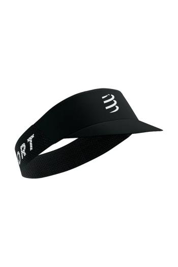 Šilt Compressport Pro Racing Visor čierna farba, jednofarebná, XHWU699